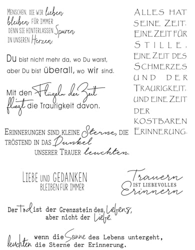 Kartenherstellungszubehör, Scrapbooking-Schablonen, 14 x 18 cm, deutsche Wörter, transparenter Stempel, Sammelalbum, Kartenalbum, Papier, Silikon, Gummi, transparente Stempel Kartenherstellungszubehör, Scrapbooking-Schablonen, 14 x 18 cm, deutsche Wörter, transparenter Stempel, Sammelalbum, Kartenalbum, Papier, Silikon, Gummi, transparente Stempel von LUPZENFUXIA