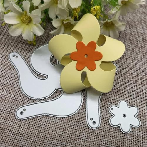 Scrapbooking-Stanzformen, 8,5 x 9,9 cm, 3D-Windmühle, Blume, Spinner, Geschenk-Box, Dekoration, Metall-Stanzformen, Schablone, Scrapbooking, Fotoalbum, Karten, Papierprägung, Handwerk Scrapbooking-Stanzformen, 8,5 x 9,9 cm, 3D-Windmühle, Blume, Spinner, Geschenk-Box, Dekoration, Metall-Stanzformen, Schablone, Scrapbooking, Fotoalbum, Karten, Papierprägung, Handwerk von LUPZENFUXIA