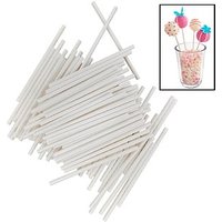 LURCH Stiele für Cake-Pops Flexiform, Papier weiß, 100 St. von LURCH
