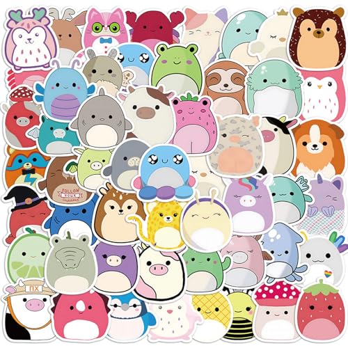 LURNODY 100 Blatt Sticker Wasserfest Wasserfeste Vinyl Sticker Set Cartoon Aufkleber, Geeignet für Laptops, Skateboards, Wasserflaschen, Koffer, Personalisierte Dekoration, Kindergeburtstagsgeschenke LURNODY 100 Blatt Sticker Wasserfest Wasserfeste Vinyl Sticker Set Cartoon Aufkleber, Geeignet für Laptops, Skateboards, Wasserflaschen, Koffer, Personalisierte Dekoration, Kindergeburtstagsgeschenke von LURNODY
