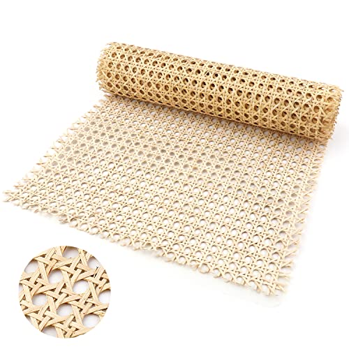 1 Rolle Cane Webbing Rattan, 35cm x 1m Natürliche Rattan Geweberolle für Caning Projekte Mesh Rattan Gewebe für Möbel Stühle Schränke 1 Rolle Cane Webbing Rattan, 35cm x 1m Natürliche Rattan Geweberolle für Caning Projekte Mesh Rattan Gewebe für Möbel Stühle Schränke von LUTER