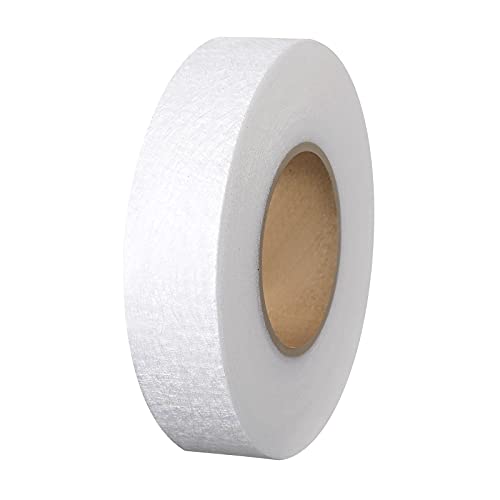 LUTER 2,5 cm x 64 m Fusionsband aus Stoff, zum Aufbügeln, zum Aufbügeln, zum Einnähen von zerbrochener Kleidung, Jeans, Stoff LUTER 2,5 cm x 64 m Fusionsband aus Stoff, zum Aufbügeln, zum Aufbügeln, zum Einnähen von zerbrochener Kleidung, Jeans, Stoff von LUTER