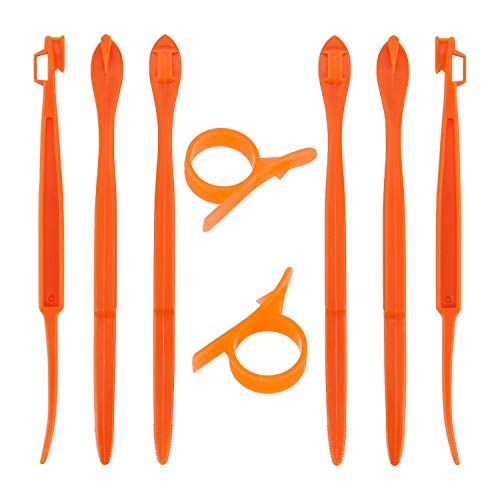 LUTER 6+2 STK. Orangenschäler Kunststoff Niedliche und Praktische Früchte Schäler Mit Küchenhelfer für Orange Avacados LUTER 6+2 STK. Orangenschäler Kunststoff Niedliche und Praktische Früchte Schäler Mit Küchenhelfer für Orange Avacados von LUTER