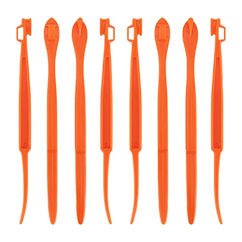 LUTER 8 Stück Orangenschäler Kunststoff Niedliche und Praktische Schäler für Orange, Zitrone, Früchte LUTER 8 Stück Orangenschäler Kunststoff Niedliche und Praktische Schäler für Orange, Zitrone, Früchte von LUTER