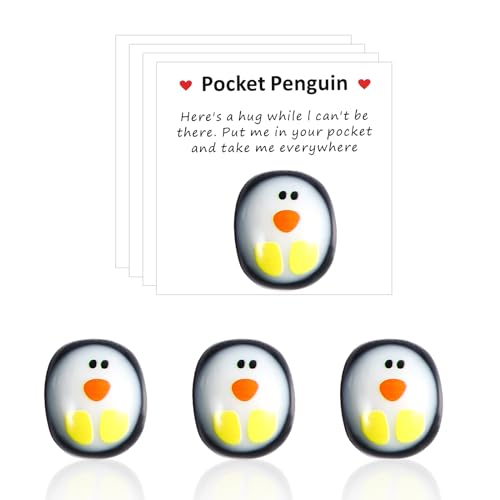 Luter 4st Umarmung Kleiner Pinguin, Mini Niedliches Hug Little Penguin mit Ermutigender Karte Taschen Pinguin Dekoration für Geburtstag Hochzeit Weihnachten Party Luter 4st Umarmung Kleiner Pinguin, Mini Niedliches Hug Little Penguin mit Ermutigender Karte Taschen Pinguin Dekoration für Geburtstag Hochzeit Weihnachten Party von LUTER