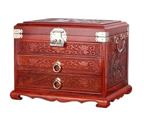 Schmuckkästen Schmuckschatulle, Aufbewahrungsbox, antike Schmuckschatulle, handgefertigter Schmuck, Palisanderholz, Kunsthandwerk, Schminktisch-Dekoration, Damen, Hochzeit, Schmuckschatulle Geschenke Schmuckkästen Schmuckschatulle, Aufbewahrungsbox, antike Schmuckschatulle, handgefertigter Schmuck, Palisanderholz, Kunsthandwerk, Schminktisch-Dekoration, Damen, Hochzeit, Schmuckschatulle Geschenke von LUTFI