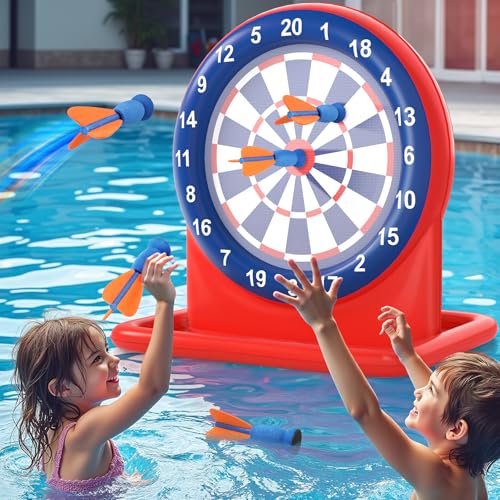 LUVTOY Pool Spielzeug Kinder - Wurfspiel Pool Kinder - Kinders Planschbecken Outdoor Spielzeug Spiele - Pools ZubehöR Spaß - Pool Spielzeugs Erwachsene Ringwurfspiel Kinders - Pools Aufblasbar LUVTOY Pool Spielzeug Kinder - Wurfspiel Pool Kinder - Kinders Planschbecken Outdoor Spielzeug Spiele - Pools ZubehöR Spaß - Pool Spielzeugs Erwachsene Ringwurfspiel Kinders - Pools Aufblasbar von LUVTOY