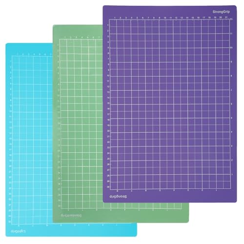 3er-Pack Schneidematten für Cricut Joy, klebrige Ersatz-Schneidematten, cricut joy zubehör, cricut zubehör, selbstklebende Schneidematten zum Basteln, 8,5 x 12 Zoll 3er-Pack Schneidematten für Cricut Joy, klebrige Ersatz-Schneidematten, cricut joy zubehör, cricut zubehör, selbstklebende Schneidematten zum Basteln, 8,5 x 12 Zoll von LUXECOVE