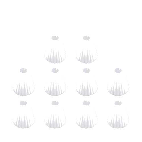 LUYSGBXR Lampenschirm 1-20Pcs Outdoor Camping Licht Lampe Schatten Taschenlampe Lampenschirm Staub Abdeckung Dekorationen for Lichter Shades(10Pcs) von LUYSGBXR