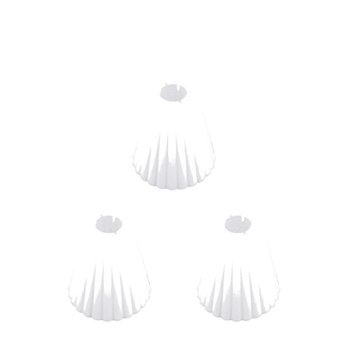 LUYSGBXR Lampenschirm 1-20Pcs Outdoor Camping Licht Lampe Schatten Taschenlampe Lampenschirm Staub Abdeckung Dekorationen for Lichter Shades(3Pcs) von LUYSGBXR
