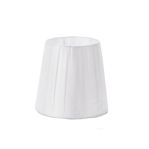 LUYSGBXR Lampenschirm 2 Stück 14 cm kleine Kronleuchter-Lampenschirme aus Glas, Moderne Wand-Laser-Abdeckung, for Anklipsen for Schlafzimmer und Wohnzimmer(Beige) von LUYSGBXR