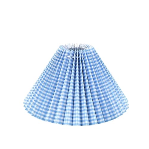 LUYSGBXR Lampenschirm 2 stücke Solide Druck Einstellbare Plissee Stoff Ersatz Lampe Schatten Tisch Stehen Boden Licht Dekorieren Abdeckung(Balck-1) von LUYSGBXR