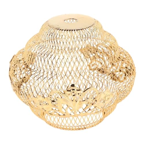 LUYSGBXR Lampenschirm G4/G9/E14 Lampenschirm Eisen Standard Kronleuchter Lampenschirm Eisen Lampenschirm(Lantern) von LUYSGBXR
