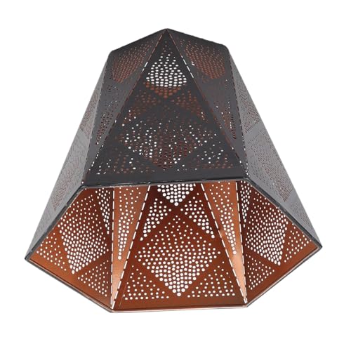 LUYSGBXR Lampenschirm Lampenschirm aus Schmiedeeisen, hohles Design, moderner Stil, Tischlampenschirm, Abdeckung for E27/E26-Lampenfassung LUYSGBXR Lampenschirm Lampenschirm aus Schmiedeeisen, hohles Design, moderner Stil, Tischlampenschirm, Abdeckung for E27/E26-Lampenfassung von LUYSGBXR