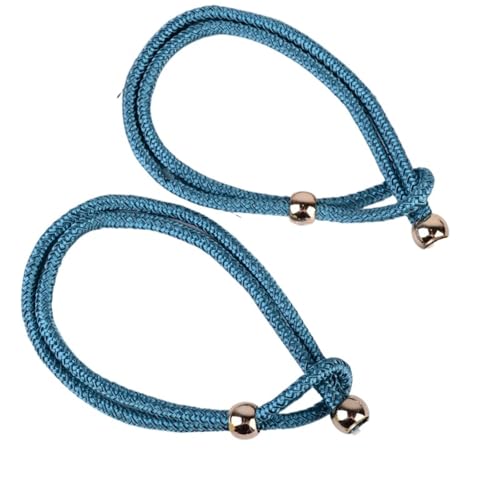 LUYSGBXR Raffhalter Für Vorhänge 2 Stück Vorhanggurte, Gaze-Vorhangschnallen, dekorative Accessoires, Seilhaken(Blue 1) von LUYSGBXR