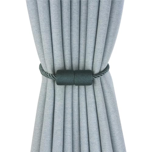 LUYSGBXR Raffhalter Für Vorhänge 2Pcs Vorhang Halter Fenster Raffhalter for Wohnkultur Wiederverwendbare(Blue) von LUYSGBXR