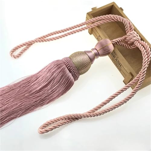 LUYSGBXR Raffhalter Für Vorhänge EIN Paar Vorhang Raffhalter for Wohnkultur Raffhalter Vorhang Riemen Quasten Zubehör(Color 3) von LUYSGBXR