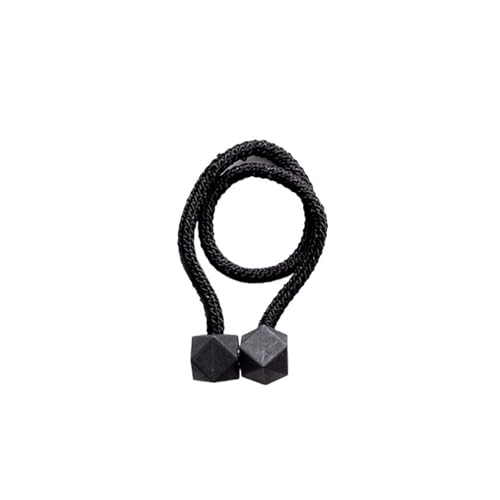 LUYSGBXR Raffhalter Für Vorhänge Einfarbige Vorhanghaken Raffhalter Raffhalter Holdbacks Vorhang Raffhalter(Black) von LUYSGBXR