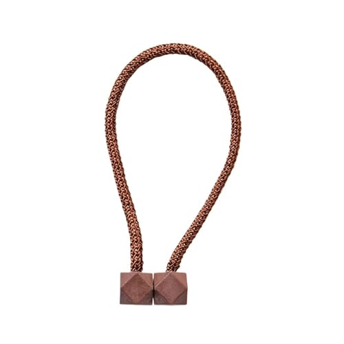 LUYSGBXR Raffhalter Für Vorhänge Einfarbige Vorhanghaken Raffhalter Raffhalter Holdbacks Vorhang Raffhalter(Coffee) von LUYSGBXR
