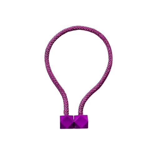 LUYSGBXR Raffhalter Für Vorhänge Einfarbige Vorhanghaken Raffhalter Raffhalter Holdbacks Vorhang Raffhalter(Purple) von LUYSGBXR