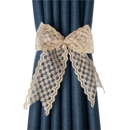 LUYSGBXR Raffhalter Für Vorhänge Vorhänge Fliegen Krawatten Raffhalter Vorhang Schnalle Vorhänge Bindeseil Room Decor(Style-01) von LUYSGBXR