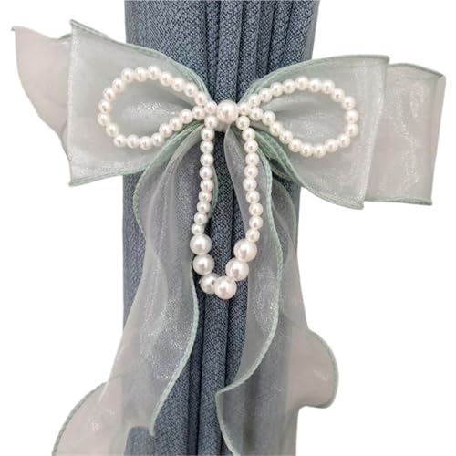 LUYSGBXR Raffhalter Für Vorhänge Vorhang-Raffhalter, Heimdekoration, Spitzen-Raffhalter, dekorative Vorhangbänder(Style-4,Ties_1PC) von LUYSGBXR