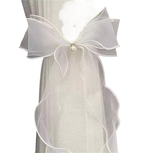 LUYSGBXR Raffhalter Für Vorhänge Vorhang-Raffhalter, Heimdekoration, Spitzen-Raffhalter, dekorative Vorhangbänder(Style-6,Ties_4PC) von LUYSGBXR