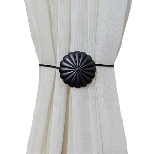 LUYSGBXR Raffhalter Für Vorhänge Vorhang Raffhalter Holdback Bildschirm Halter Aufhänger Vorhang Zubehör(Black) von LUYSGBXR