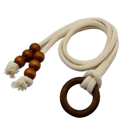 LUYSGBXR Raffhalter Für Vorhänge Vorhang Raffhalter Verstellbarer Vorhanggurt Vorhänge Halter Home Vorhang Zubehör(Beige) von LUYSGBXR