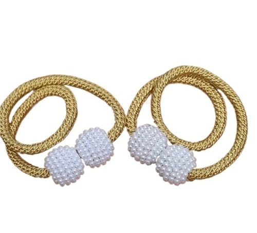 LUYSGBXR Raffhalter Für Vorhänge Vorhangschnalle Vorhanghalter Raffhalter Schnalle Clips Raffhalter Vorhang Dekor Zubehör(Yellow,1 PCS) von LUYSGBXR