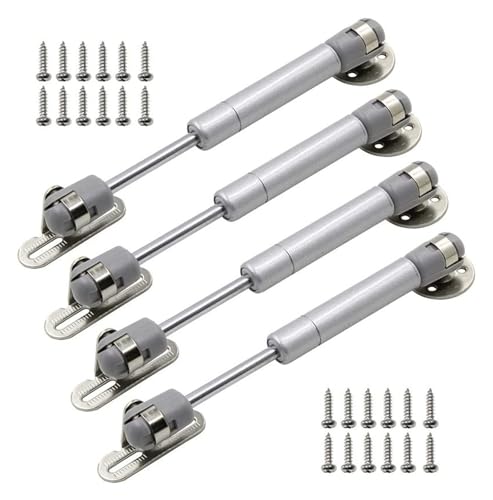 LUYSGBXR Schrank Scharniere 2/4 Stücke Möbelscharnier Küchenschrank Türlift Pneumatische Unterstützung 20-200N Hydraulikgas for Holzmöbelbeschläge(4Pcs 80N) von LUYSGBXR