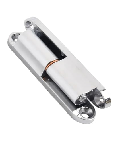 LUYSGBXR Schrank Scharniere 2 Stück 180 Grad abnehmbares elektrisches Kastenscharnier, Zinklegierung, Steckscharnier, industrielle mechanische Ausrüstung, Schranktür-Hardware-Teile(60mm) von LUYSGBXR