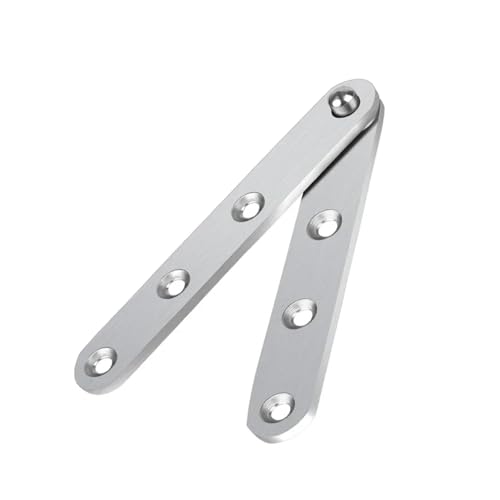 LUYSGBXR Schrank Scharniere 2 Stück Edelstahl-Türscharniere unter 360 Grad drehbarer Welle, Rotationsscharnier, Positionierung, verdecktes Schrankscharnier LUYSGBXR Schrank Scharniere 2 Stück Edelstahl-Türscharniere unter 360 Grad drehbarer Welle, Rotationsscharnier, Positionierung, verdecktes Schrankscharnier von LUYSGBXR