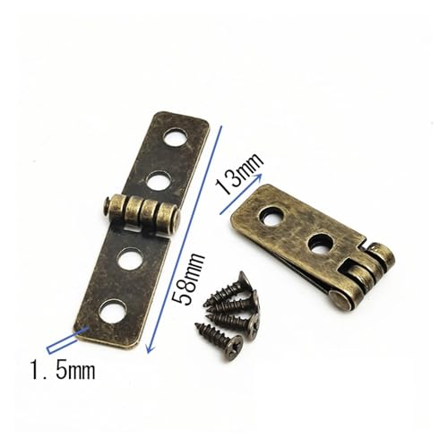 LUYSGBXR Schrank Scharniere 2 stücke Schmuck Box Scharniere Antike Messing Bronze Brust Geschenk Holz Musik Wein Fall Schrank Tür Scharnier Mit Schrauben Möbel Hardware LUYSGBXR Schrank Scharniere 2 stücke Schmuck Box Scharniere Antike Messing Bronze Brust Geschenk Holz Musik Wein Fall Schrank Tür Scharnier Mit Schrauben Möbel Hardware von LUYSGBXR