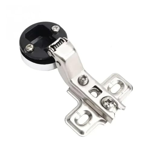 LUYSGBXR Schrank Scharniere Küchenschrank Glastürscharnier Home Weinschrank Hardware 26mm Tasse mit Schrauben(Greatly Curved) von LUYSGBXR