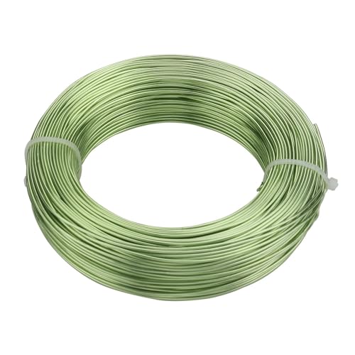 1/1,2/1,5/2/2,5/3,0 mm, 1 Rolle Aluminiumdraht zur Schmuckherstellung, DIY-Halsketten- und Armbandherstellung, vielseitig einsetzbarer lackierter Aluminiumdraht Für DIY-Schmuckherstellung, Modellskulp 1/1,2/1,5/2/2,5/3,0 mm, 1 Rolle Aluminiumdraht zur Schmuckherstellung, DIY-Halsketten- und Armbandherstellung, vielseitig einsetzbarer lackierter Aluminiumdraht Für DIY-Schmuckherstellung, Modellskulp von LVCHAO