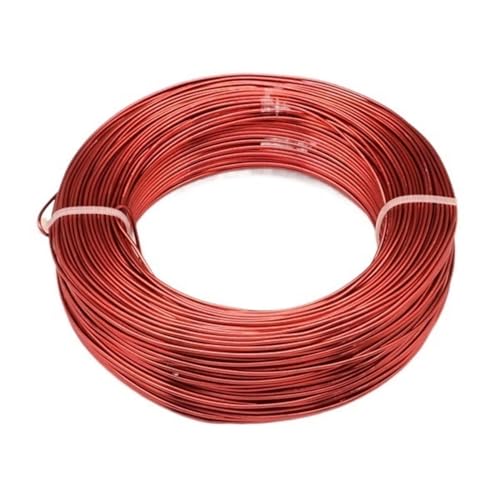 1 Rolle Aluminiumdraht für Schmuckherstellung DIY Halskette Armband 0,8 mm 1 mm 1,5 mm 2 mm 3,0 mm 4 mm 5 mm 6 mm 23 Farben Für DIY Schnitzerei, Kreation von von LVCHAO