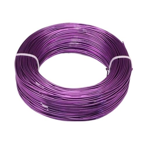 1 Rolle Aluminiumdraht für Schmuckherstellung DIY Halskette Armband 0,8 mm 1 mm 1,5 mm 2 mm 3,0 mm 4 mm 5 mm 6 mm 23 Farben Für DIY Schnitzerei, Kreation von von LVCHAO