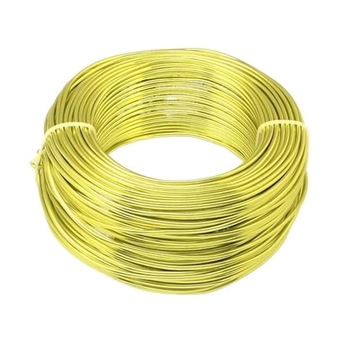 1 Rolle Aluminiumdraht für die Herstellung von Schmuck, Halsketten und Armbändern, 0,8 mm, 1 mm, 1,5 mm, 2 mm, 3 mm, 4 mm, 5 mm, 6 mm, 23 Farben, geeignet für die Schmuckherstellung, zum Weben und 1 Rolle Aluminiumdraht für die Herstellung von Schmuck, Halsketten und Armbändern, 0,8 mm, 1 mm, 1,5 mm, 2 mm, 3 mm, 4 mm, 5 mm, 6 mm, 23 Farben, geeignet für die Schmuckherstellung, zum Weben und von LVCHAO