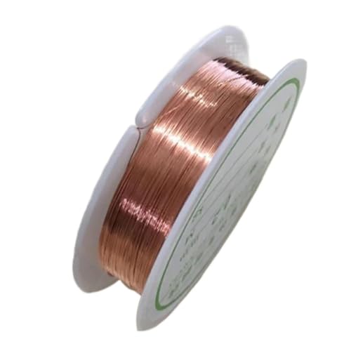 1 Rolle Schmuckzubehör aus Aluminiumdraht for Selbermachen von Armbändern und Halsketten, Schmuckherstellung, Zubehör, 0,2/0,3/0,4/0,5/0,6/0,8/1,0 mm Für DIY-Schmuckherstellung, Modellskulpturen(Red c 1 Rolle Schmuckzubehör aus Aluminiumdraht for Selbermachen von Armbändern und Halsketten, Schmuckherstellung, Zubehör, 0,2/0,3/0,4/0,5/0,6/0,8/1,0 mm Für DIY-Schmuckherstellung, Modellskulpturen(Red c von LVCHAO