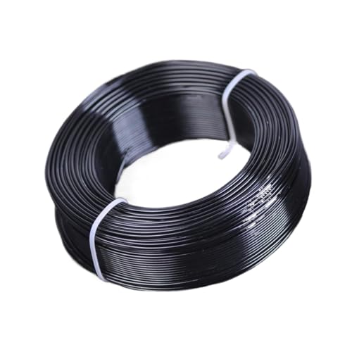 1 große Rolle 0,8 mm / 1 mm / 1,5 mm / 2 mm / 2,5 mm / 3,0 mm Aluminiumdraht Weichmetallperlen für die Schmuckherstellung DIY Schnitzerei Schmuck(Bl von LVCHAO