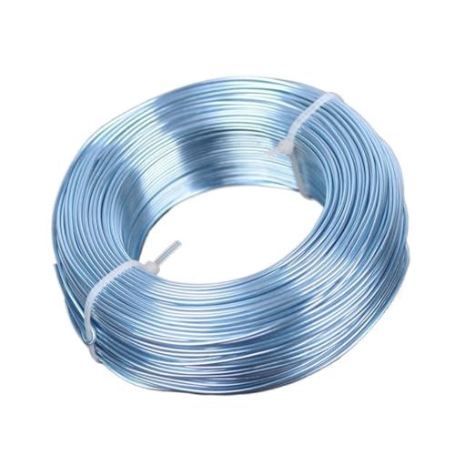 1 große Rolle 0,8 mm / 1 mm / 1,5 mm / 2 mm / 2,5 mm / 3,0 mm Aluminiumdraht Weichmetallperlen für die Schmuckherstellung DIY Schnitzerei Schmuckherstellung (Gr von LVCHAO