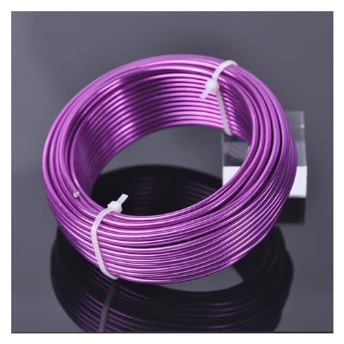 1 große Rolle 1 mm, 1,5 mm, 2 mm, 2,5 mm, 3,0 mm, Draht aus weichem Metall aus Aluminium für die Schmuckherstellung DIY für Schnitzerei, Schmuckherstellung (B-11,1. von LVCHAO