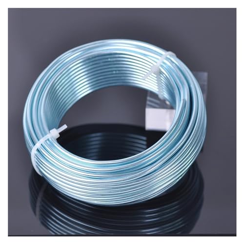 1 große Rolle 1 mm, 1,5 mm, 2 mm, 2,5 mm, 3,0 mm, Perlenschnur aus weichem Aluminium für die Schmuckherstellung zum Basteln für Schnitzerei, Schmuckherstellung (B-24,2. von LVCHAO