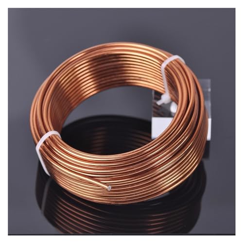 1 große Rolle 1 mm, 1,5 mm, 2 mm, 2,5 mm, 3,0 mm, weicher Aluminiummetall-Perlenschnur für DIY-Schmuckherstellung Für Schnitzerei, Schmuckherstellung (B-18,1. von LVCHAO