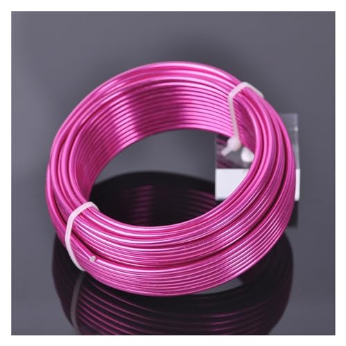 1 große Rolle 1 mm, 1,5 mm, 2 mm, 2,5 mm, 3,0 mm, weicher Aluminiummetall-Perlenschnur für DIY-Schmuckherstellung Für Schnitzerei, Schmuckherstellung (B-20,2. von LVCHAO
