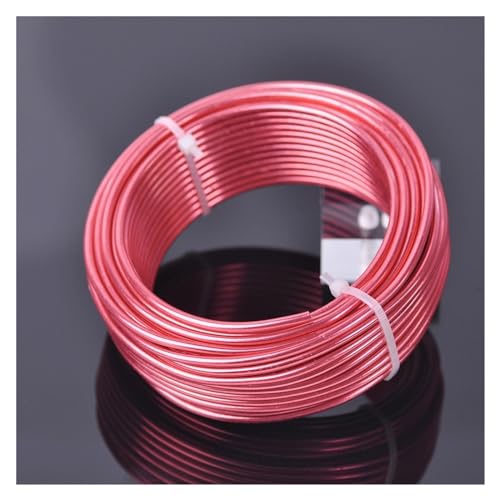 1 große Rolle 1 mm, 1,5 mm, 2 mm, 2,5 mm, 3,0 mm, weicher Aluminiummetall-Perlenschnur für DIY-Schmuckherstellung Für Schnitzerei, Schmuckherstellung (B-3,3.0) von LVCHAO