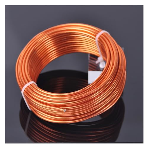 1 große Rolle weicher Aluminiumperlendraht 1 mm, 1,5 mm, 2 mm, 2,5 mm, 3 mm für die Herstellung von Schmuck und Basteln, geeignet für Schmuckherstellung, Weben und B - 12,3 mm (13. von LVCHAO