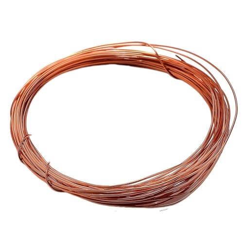 10 Meter/Rolle 0,6 mm 0,8 mm 1,0 mm 1,2 mm Aluminiumdraht, bunt, Basteln, Webprozess, Aluminiumdraht, kleine Materialien zur Schmuckherstellung, geeignet für die Herstellung von Schmuck, zum Weben von LVCHAO