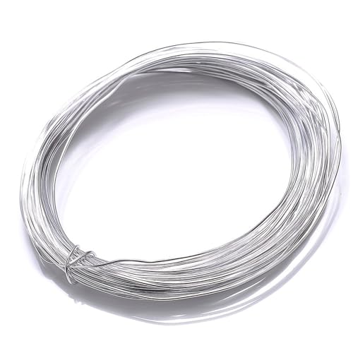 10 Meter/Rolle 0,6 mm 0,8 mm 1,0 mm 1,2 mm Aluminiumdraht, bunt, Basteln, Webprozess, Aluminiumdraht, kleine Materialien zur Schmuckherstellung, geeignet für die Herstellung von Schmuck, zum Weben von LVCHAO